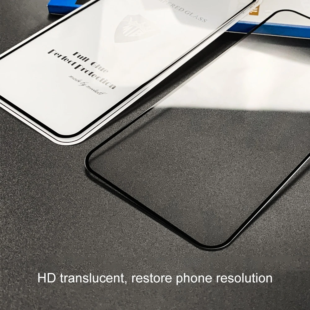 

Защита для экрана телефона для Xiaomi Redmi Note 9s 8T с уровнем твердости 9H Полный Защитная пленка для экрана из закаленного стекла защитная пленка