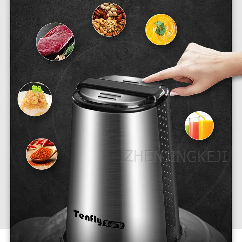 

Home Meat Grinder Electric Multifunction Stainless Steel Blender Electric Chopper Mincer Sausage Stuffer Food Processor Slicer