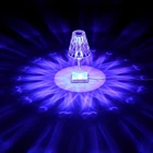 Романтическая настольная лампа, акриловый бриллиант, USB, сенсорный датчик для спальни, гостиной, настольная лампа, кабинет, арт-деко рядом с ночным освещением
