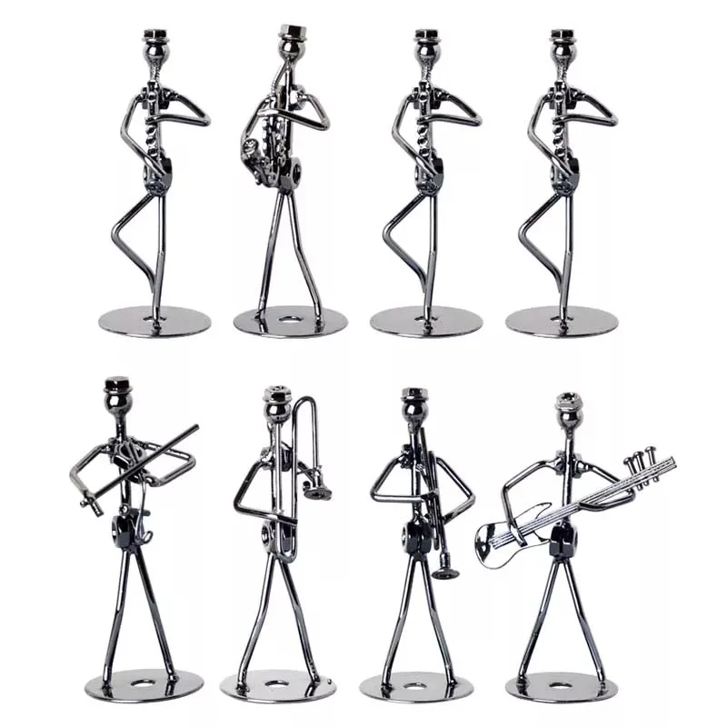 8 шт. 13 см металлическая фигурка музыкальной группы | Дом и сад