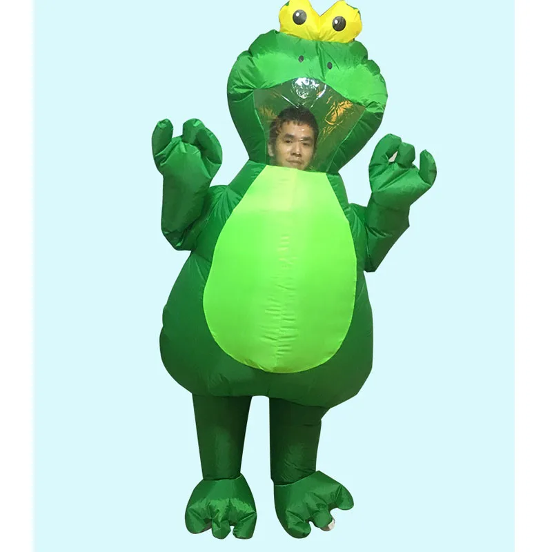 Надувные маскарадные костюмы для взрослых медведи Льва акулы лягушки кентавра