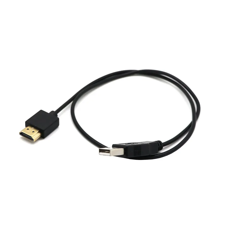 HDMI-совместимый разъем Папа-мама с USB 2 0 зарядным кабелем Spliter Ad Ter удлинитель