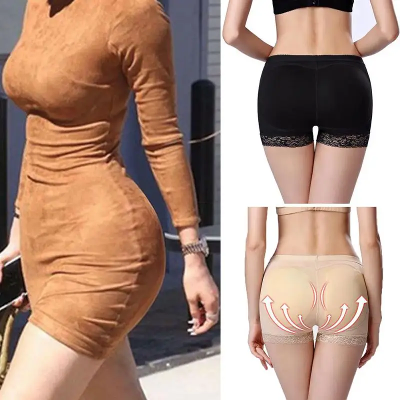 Женские трусы с накладками для ягодиц сексуальные мальчиков искусственные