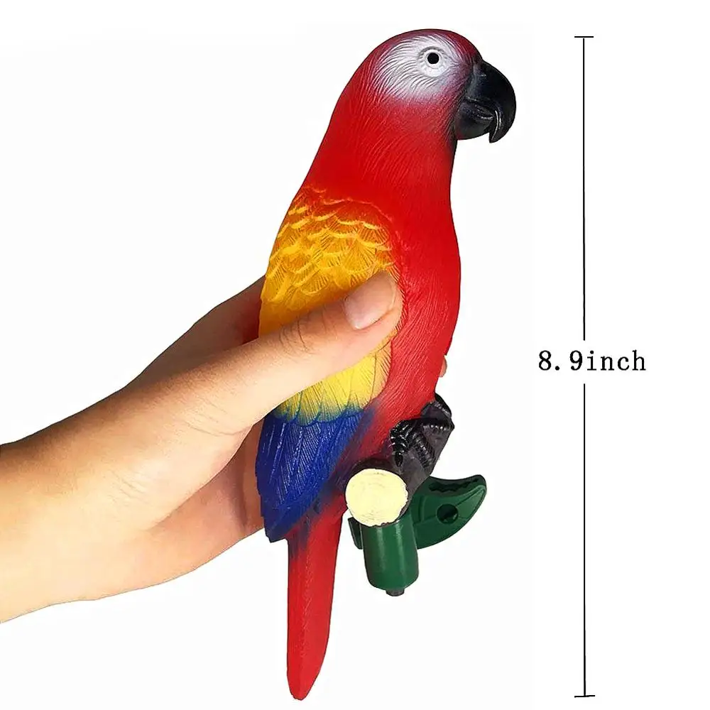 Солнечный светильник на открытом воздухе светодиодный лампа попугай