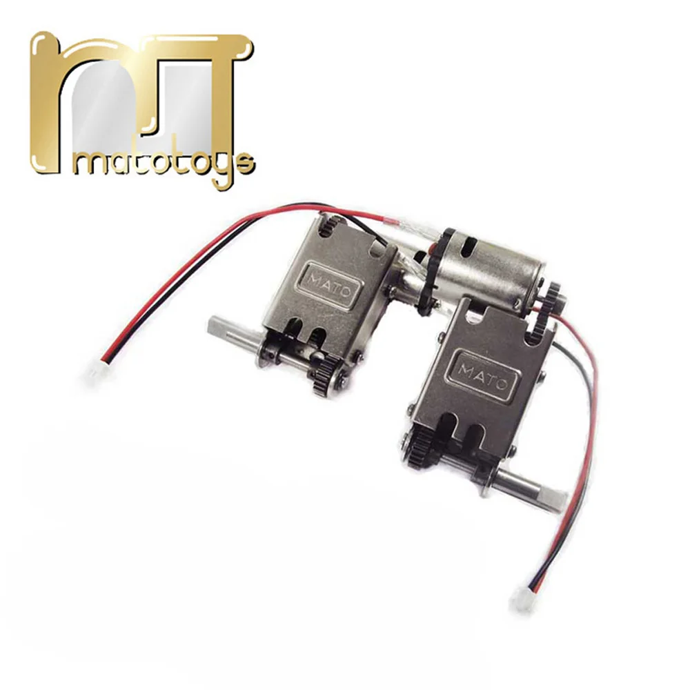 Коробка передач из стали Mato 5 0 5:1 с подшипниками для бака Sherman 1/16 1:16 MATO 100% metal 1230