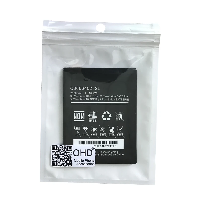 2 шт./лот 2820 мАч C866640282L литий-ионный аккумулятор для Blu Life One XL X030Q Аккумулятор BLU Studio