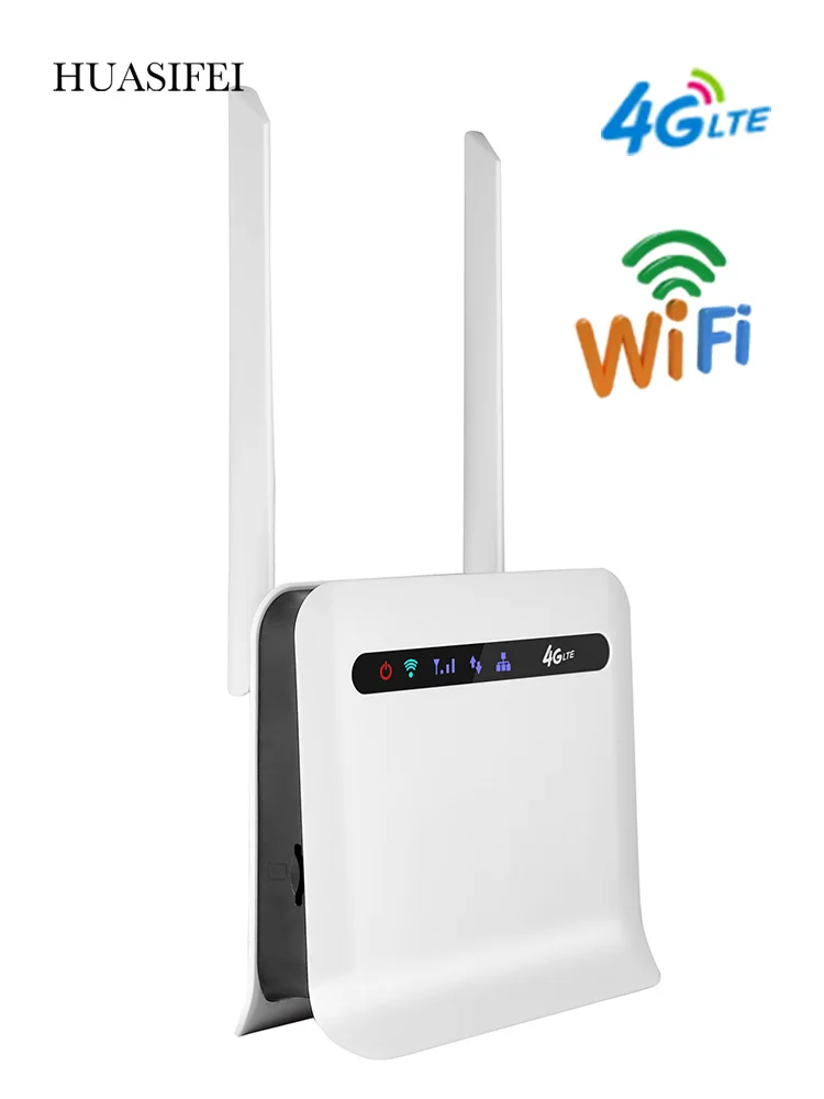 huasifei lte 4g gigabit dual band wireless 2 0usb router 2 4g5 8g wi fi router with 4g sim card 32 wifi devices for home free global shipping