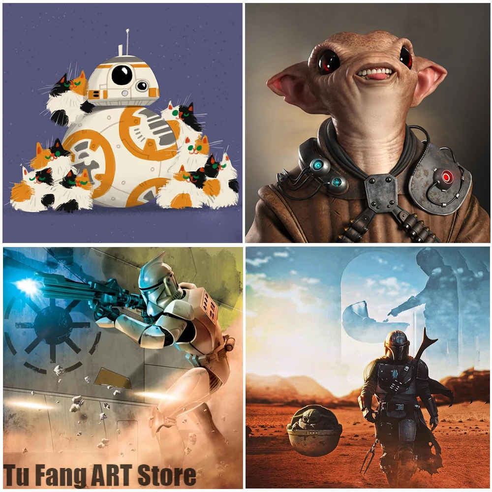 

Картина на холсте с изображением диснеевских цветов, скандинавские настенные плакаты и принты, декор для комнаты, картины для гостиной, дет...