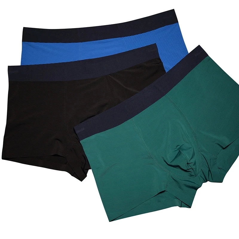 1 шт. бесшовные Для мужчин трусы-боксеры нижнее белье мужское трусы Homme