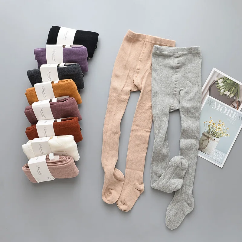 2020 г. Осень-зима новые детские комбинезоны Носки ярких цветов для девочек