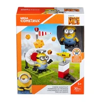 mega construx despicable me 3 cheese shootout buildable se 30pcspzs 5years old children toys festival christmas gift