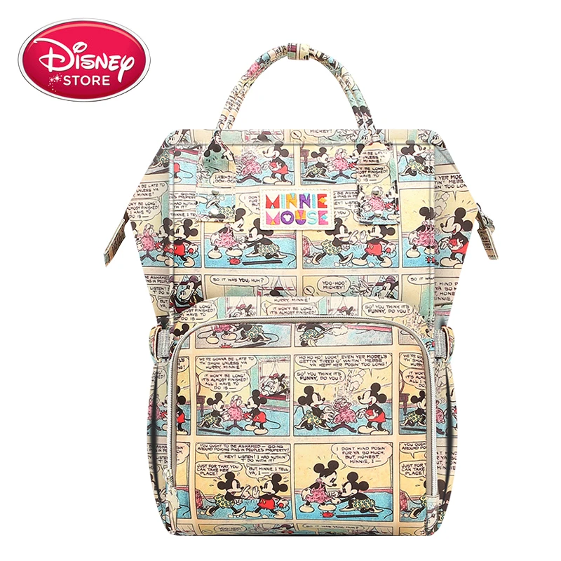 

Disney Mummy Bag Multi-function Out Large-capacity Backpack Pregnant Woman Expectant Baby Bottle Insulation Bag