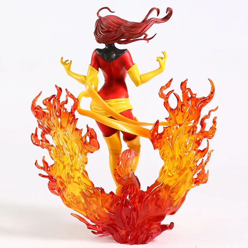 

Bishoujo Statue Dark Phoenix Supergirl Lady Deadpool Spider Woman Psylocke X-23 PVC Figure Model Toy