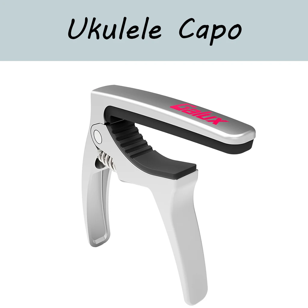 Укулеле Capo Одноручное использование Uke для сопрано концерта Tenor Baritone UkeCapo