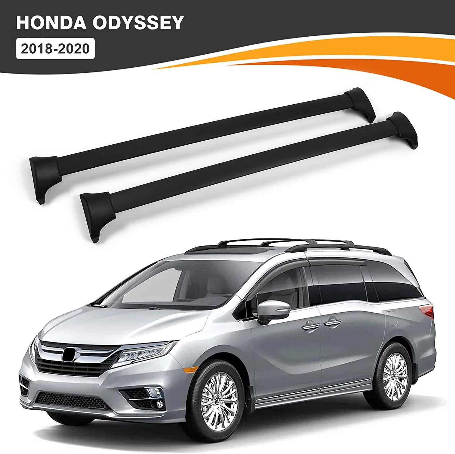 2 шт. поперечные перекладины рейки для Honda- ODYSSEY 2018 ~ 2020 багажные грузовые |