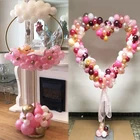 Круглая дугообразная рамка в форме сердца подставка для воздушных шаров, свадьба декоративный шар, День Святого Валентина декоративные шары для дня рождения