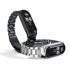 Ремешок для Mi Band 6, металлический браслет для Xiaomi Mi Band 4, NFC