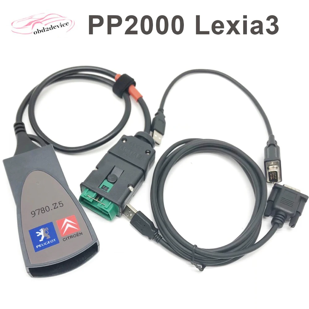 Диагностический сканер Diagbox v7.83 Lexia3 PP2000 Lite автомобильный диагностический