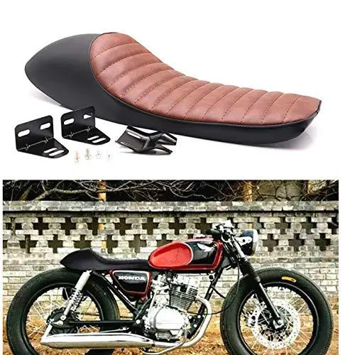 TWISTER.CK мотоциклетный горб Кафе Racer винтажный мягкий чехол на сиденье для Honda CB 400 550