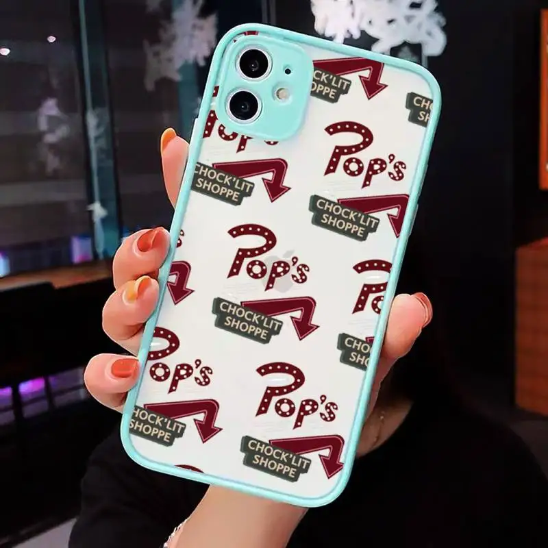 

Riverdale American TV series Phone Cases matte transparent For iphone 7 8 11 12 plus mini x xs xr pro max cover