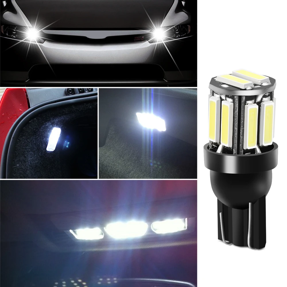 4x W5W LED T10 Светодиодные внутренние Автомобильные фары для Honda Civic Accord Crv Fit Jazz City Hrv Cr v