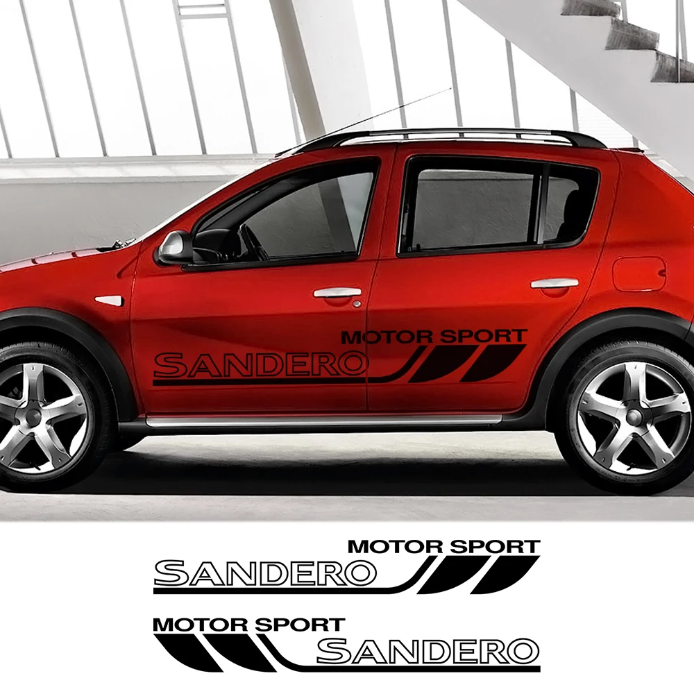 2 шт. Виниловая наклейка для спортивной автомобильной двери декоративная