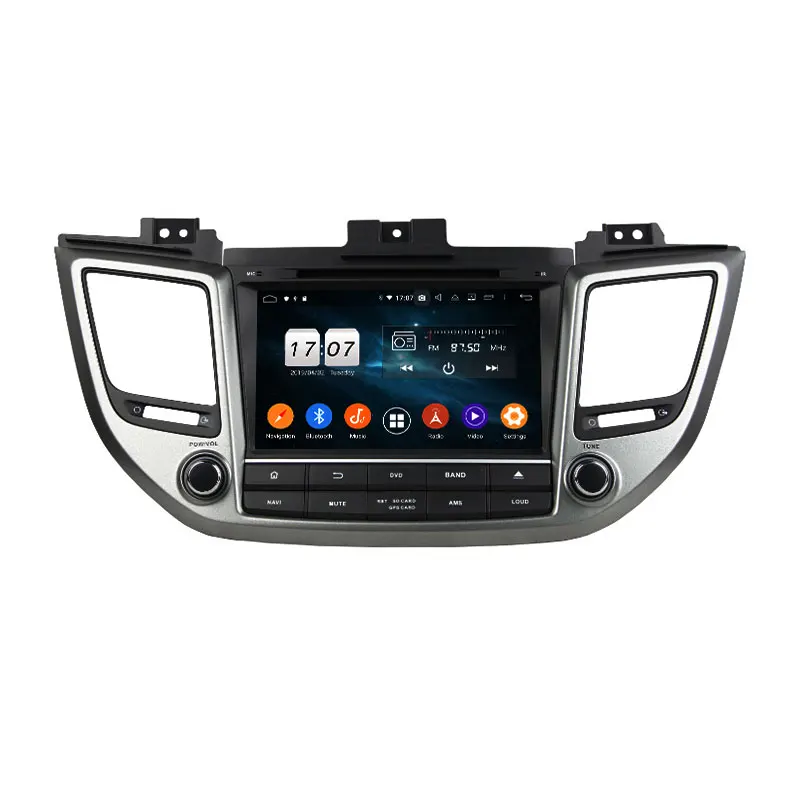 8 &quotAndroid 10 0 Автомобильный мультимедийный плеер для Hyundai TUCSON IX35 2015 2017 dvd автомобиля