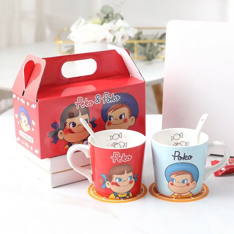 Креативная мультяшная керамическая кофейная кружка домашняя чашка для завтрака