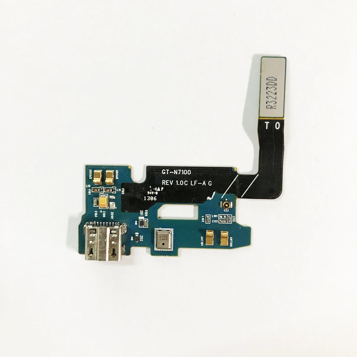 For Samsung Galaxy NOTE 2 II Note2 N7100 USB Charging Port Connector Charge Dock Socket Jack Plug Flex Cable With Microphone | Мобильные