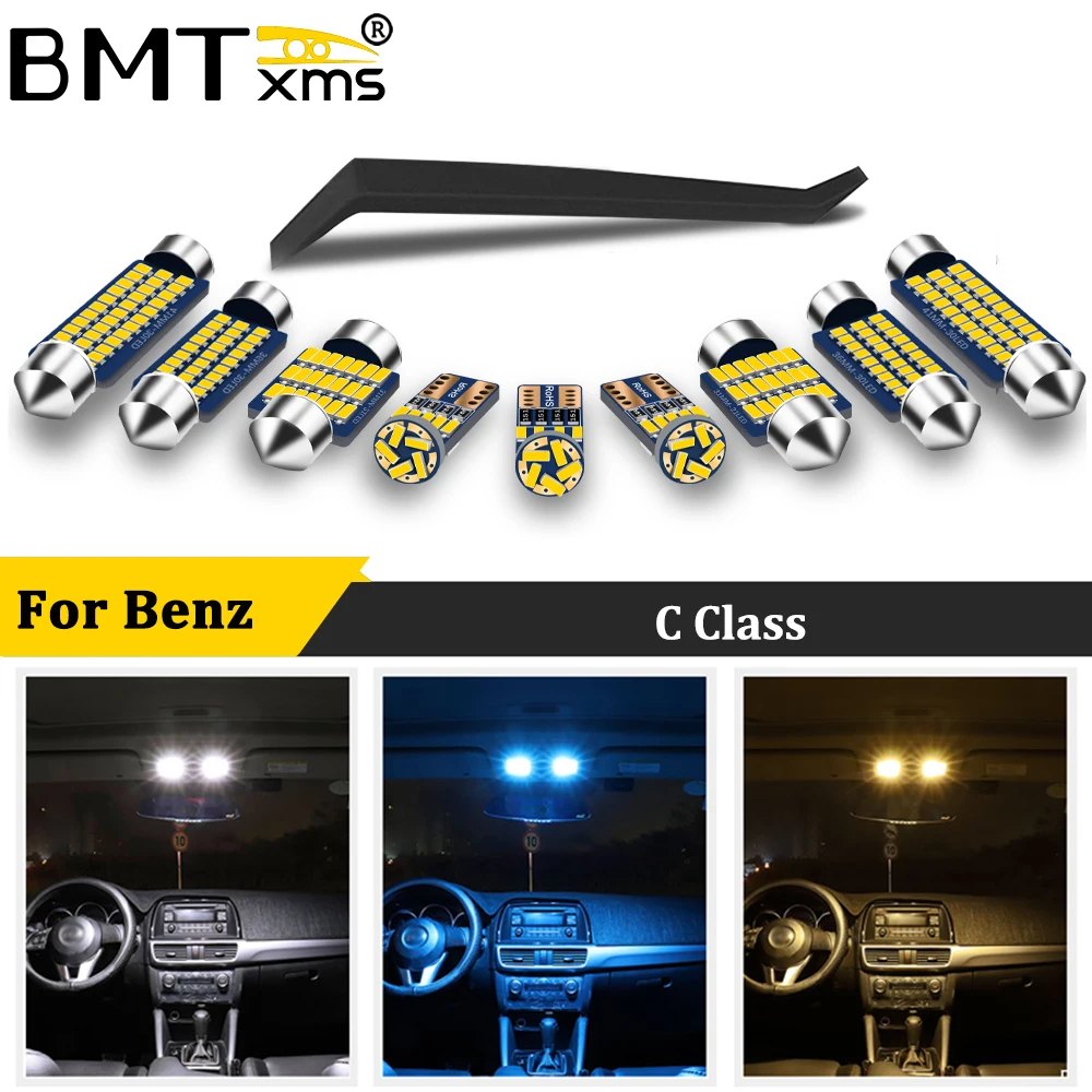 BMTxms для Mercedes Benz C Class W202 W203 W204 W205 S202 S203 S204 S205 CL203 C204 C205 Canbus светодиодные лампы