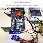 Плата расширения K1AB PCI Express 1X к MXM 3,0 PCI e к MXM3.0 карта адаптера Райзера 75 Вт со светодиодом для майнинга графической карты