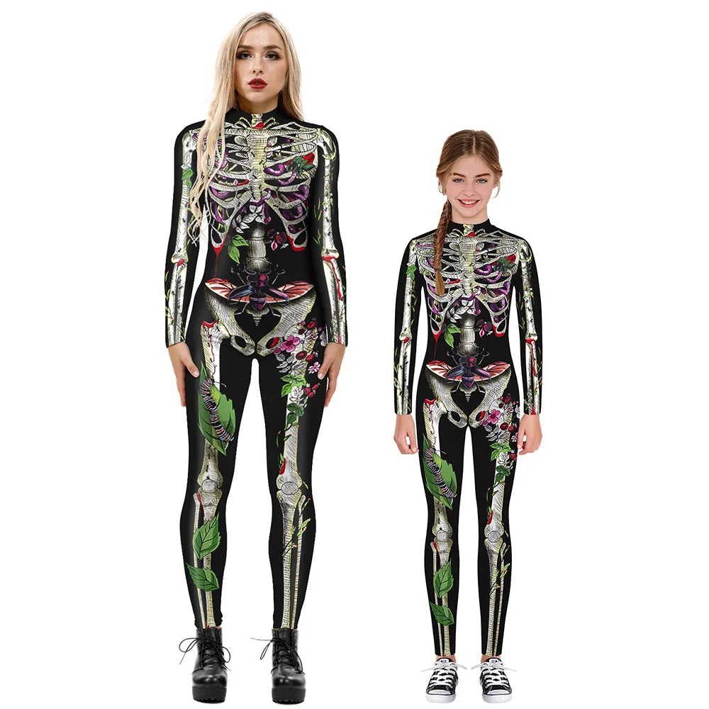 Вечерние одинаковые комплекты для семьи на Хэллоуин взрослых мужчин женщин