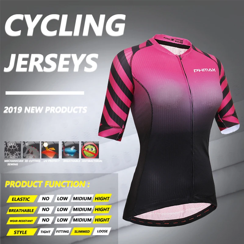 Дышащая женская футболка PHMAX для велоспорта быстросохнущая одежда летняя