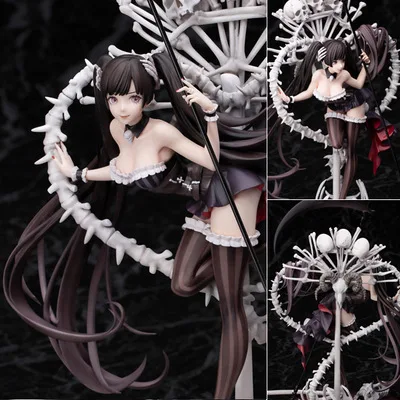 

33cm Japan Anime Wisteria Night Hag Lilith Sexy Girls PVC Action Figures Toy Anime Figurine Collectible Model Toy Statue Figures