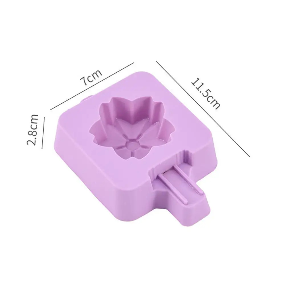 

New Silicone Ice Cream Mold Popsicle Molds DIY Homemade Cartoon Ice Cream Popsicle Ice Pop Maker Mould