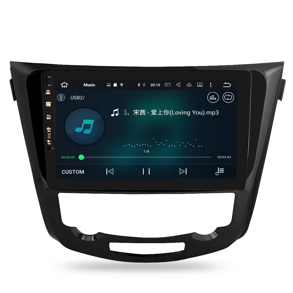 Автомагнитола на Android 9 0 DVD-плеер для Nissan Qashqai X-Trail 2014 2015 2016 2017 GPS мультимедийная