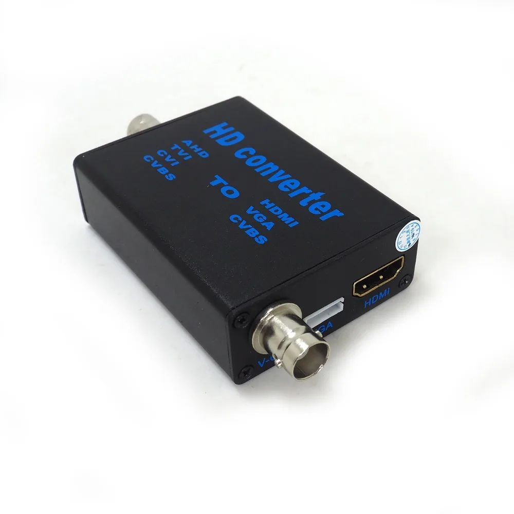 AHD41 10 шт./лот 4 в 1 преобразователь видеосигнала сигнал Вход AHD TVI CVI CVBS к HDMI/VGA/CVBS