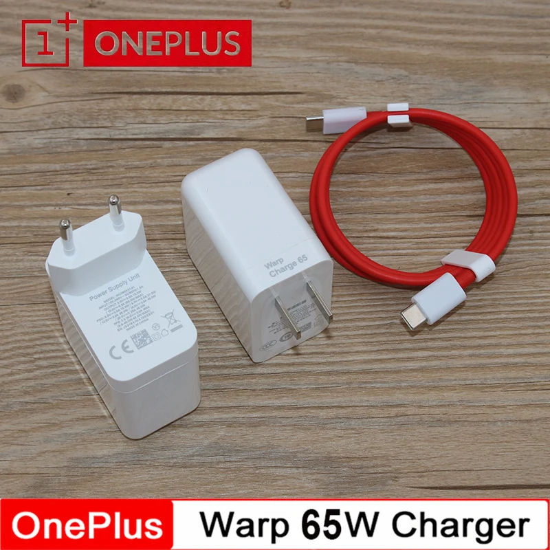 

Оригинальное зарядное устройство Oneplus 65 Вт, зарядное устройство с функцией быстрой деформации, адаптер для ЕС/США, кабель Type-C для OnePlus 9 Pro 9R 8T ...