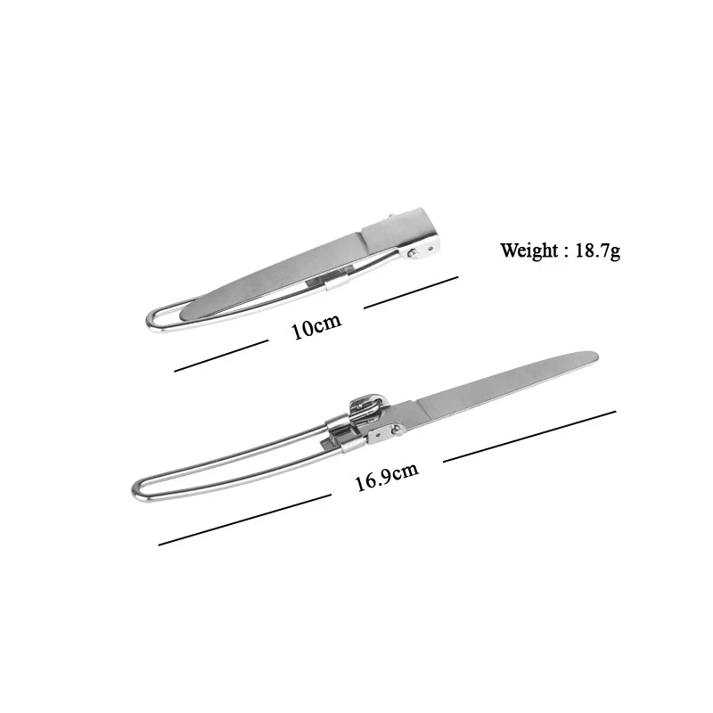 Portable Outdoor Travel Camping Picnic Stainless Utensil Set Foldable Knife/ Fork/ Spoon 3 in 1 Kit Tableware | Спорт и развлечения