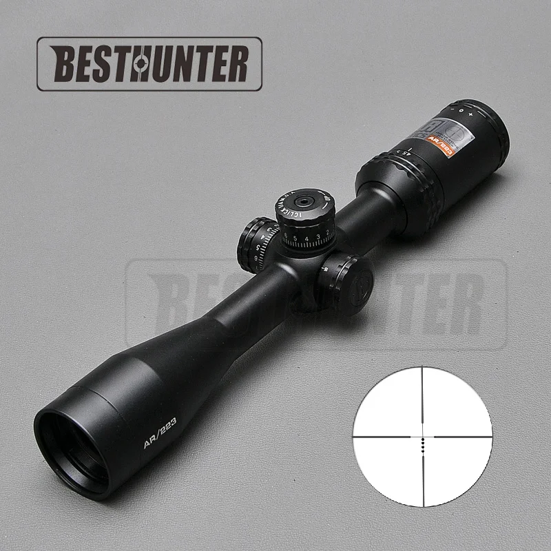 BUSHNELL 4,5-18x40 мм оптика Drop Zone 223 BDC Сетка Riflescope с мишенью Turrets и Боковая регулировка параллакса для винтовки страйкбол винтовка