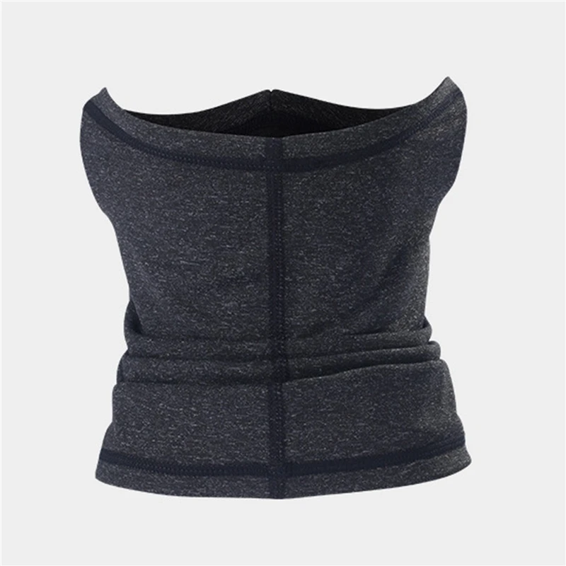 

Winter Polyester Thermal Balaclava Neck Gaiter Headband Half Face Cover Cold Weather Warm Tube Ring Scarf Bandana Women Men