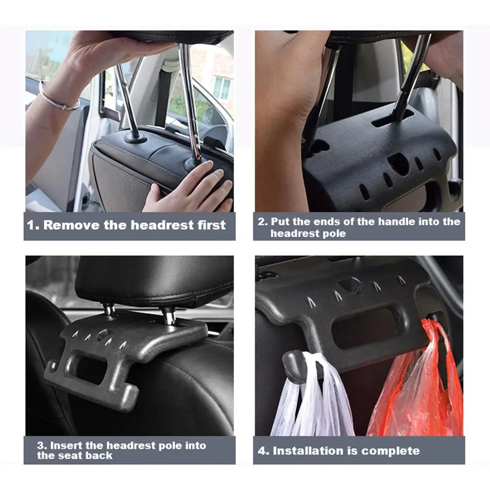 Автомобильная вешалка поручни на заднее сиденье автомобильный зажим для