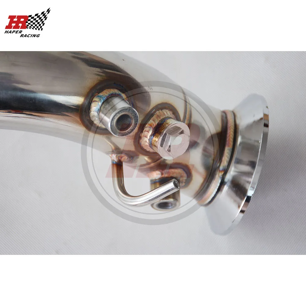 HP RACING 2 5 ''турбо безкошачий патрубок из нержавеющей стали для M57 DPF E90 E91 E92 E60