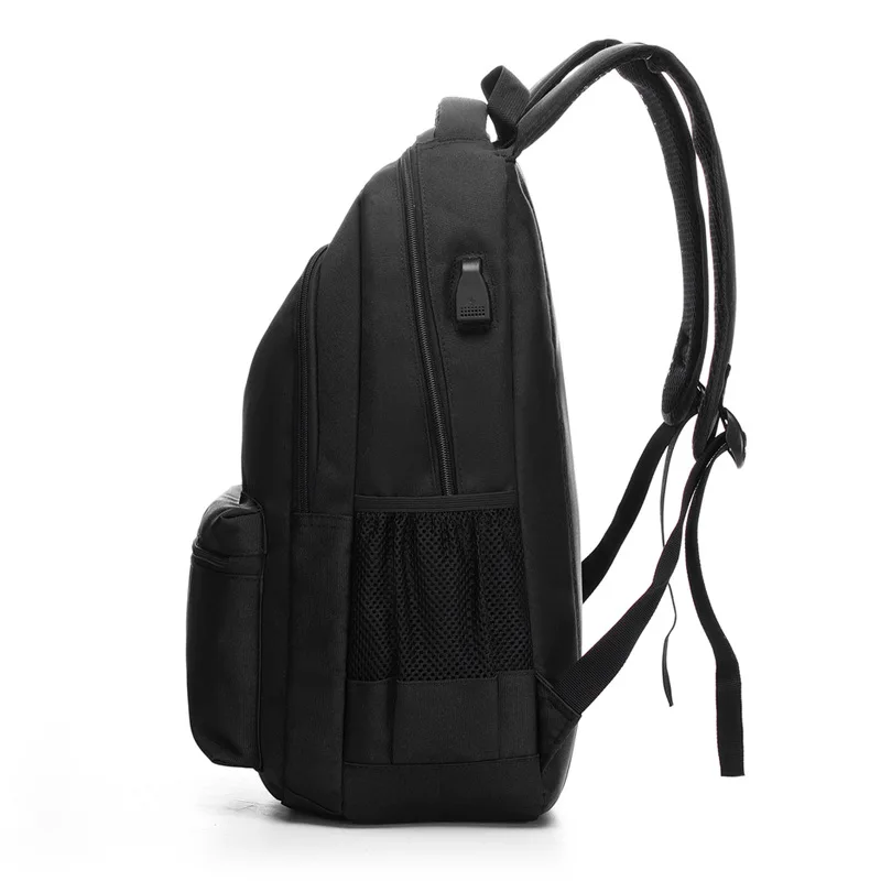 Повседневный Рюкзак с USB однотонный водонепроницаемый рюкзак на заказ| |