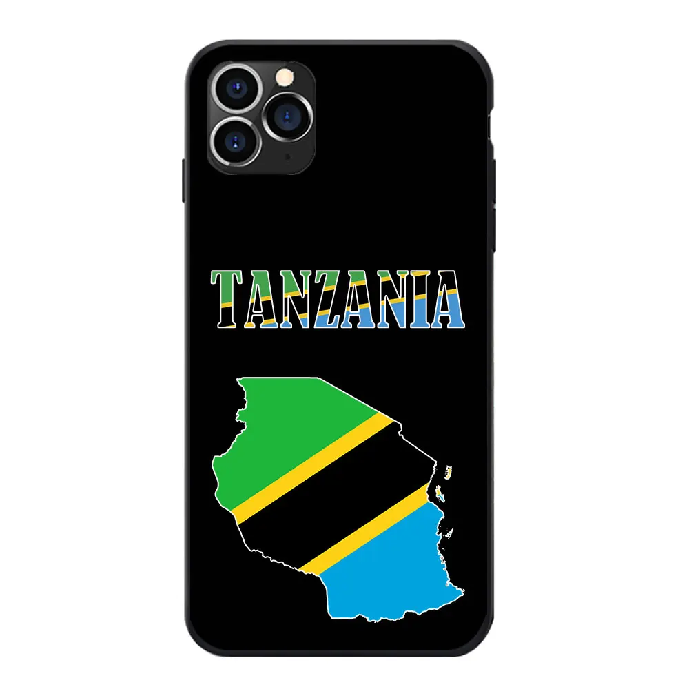 Чехлы для телефонов из мягкого ТПУ с изображением флага Танзании XIAOMI 5 6 8 9 MAX MIX NOTE