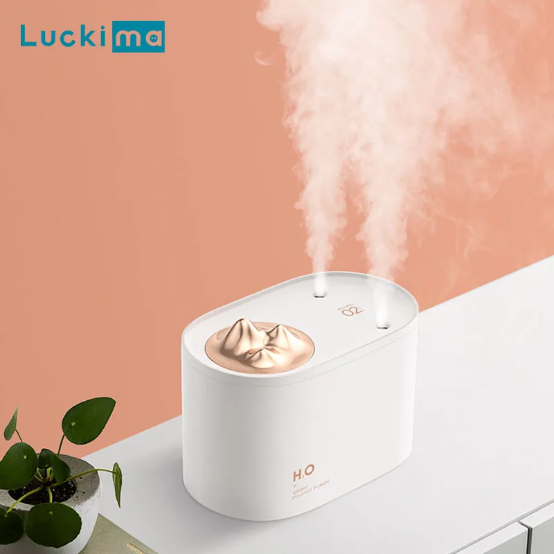 Двойной увлажнитель воздуха Mists 3600mAh USB перезаряжаемая батарея домашний