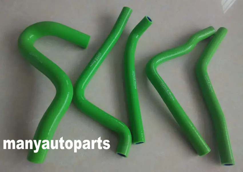 GPI FOR KAWASAKI kx250 kx 250 1990-1993 1992 1991 silicone radiator hose GREEN |