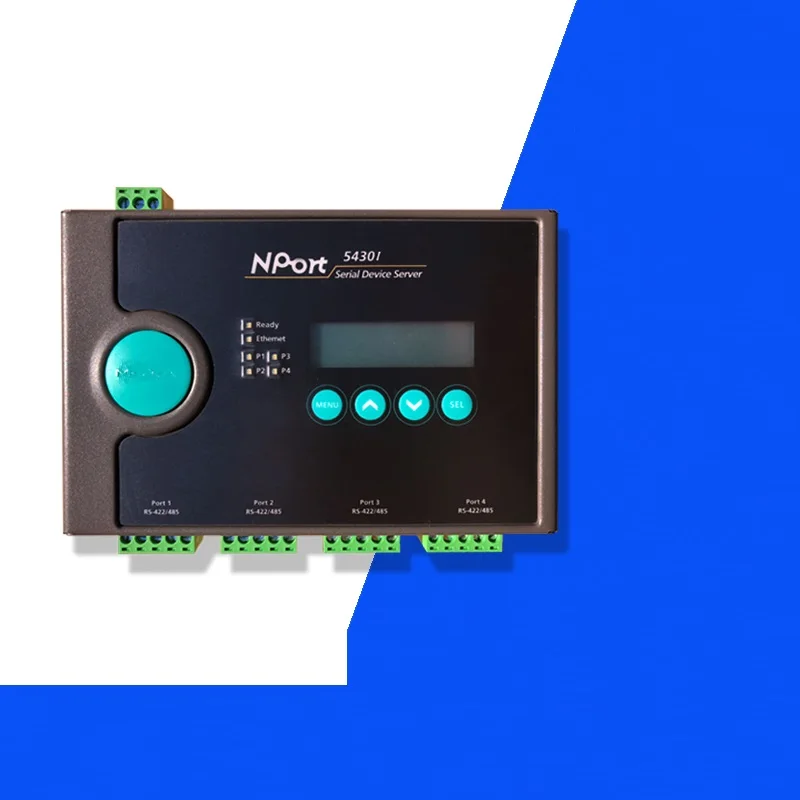 

Nport5430i 4-port RS485 422 serial server with optical isolation