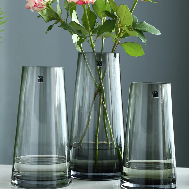 

Nordic Terrarium Home Vases Decor Room Decoration Vase Accessories Flower Pot Glass Deco Flowers Pots цветов дома декор комнаты