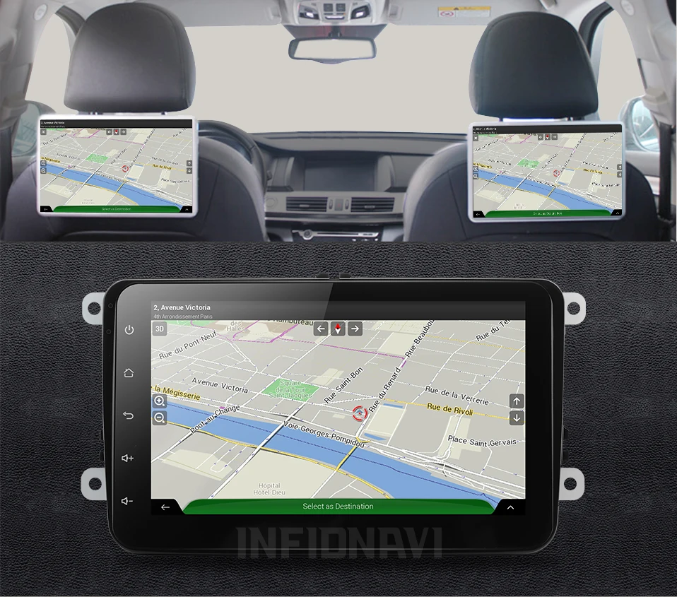4G ram android 9,0 Автомобильная магнитола dvd для vw golf tiguan polo Skoda Fabia octavia Superb Yeti Seat Leon Toledo Rapid Roomster AMAROK